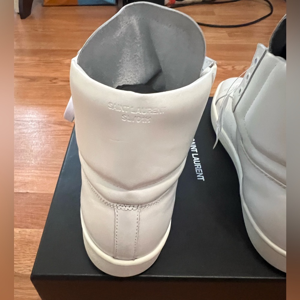 Saint Laurent SL/01H high top sneakers size EU 41 US 8 - Picture 4 of 9
